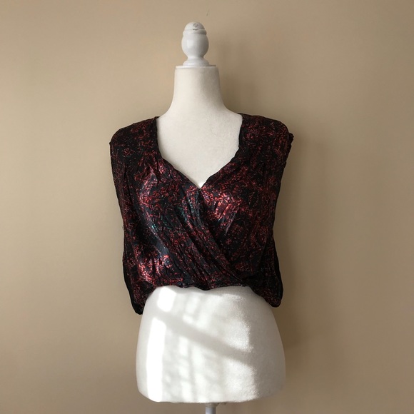 Urban Outfitters Ecote wrap crop top - Picture 2 of 8